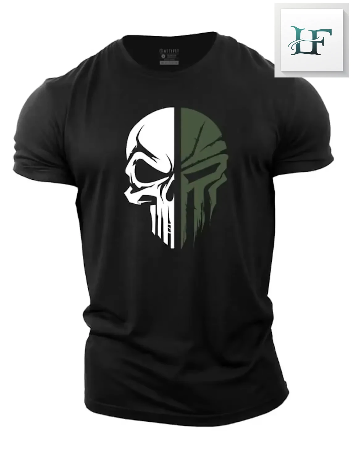 2025 Hot 3d Men's Digital Print Skull Print T-shirt Fitness Top Short-sleeved T-shirt Quick-drying Breathable Unisex Tees Tops