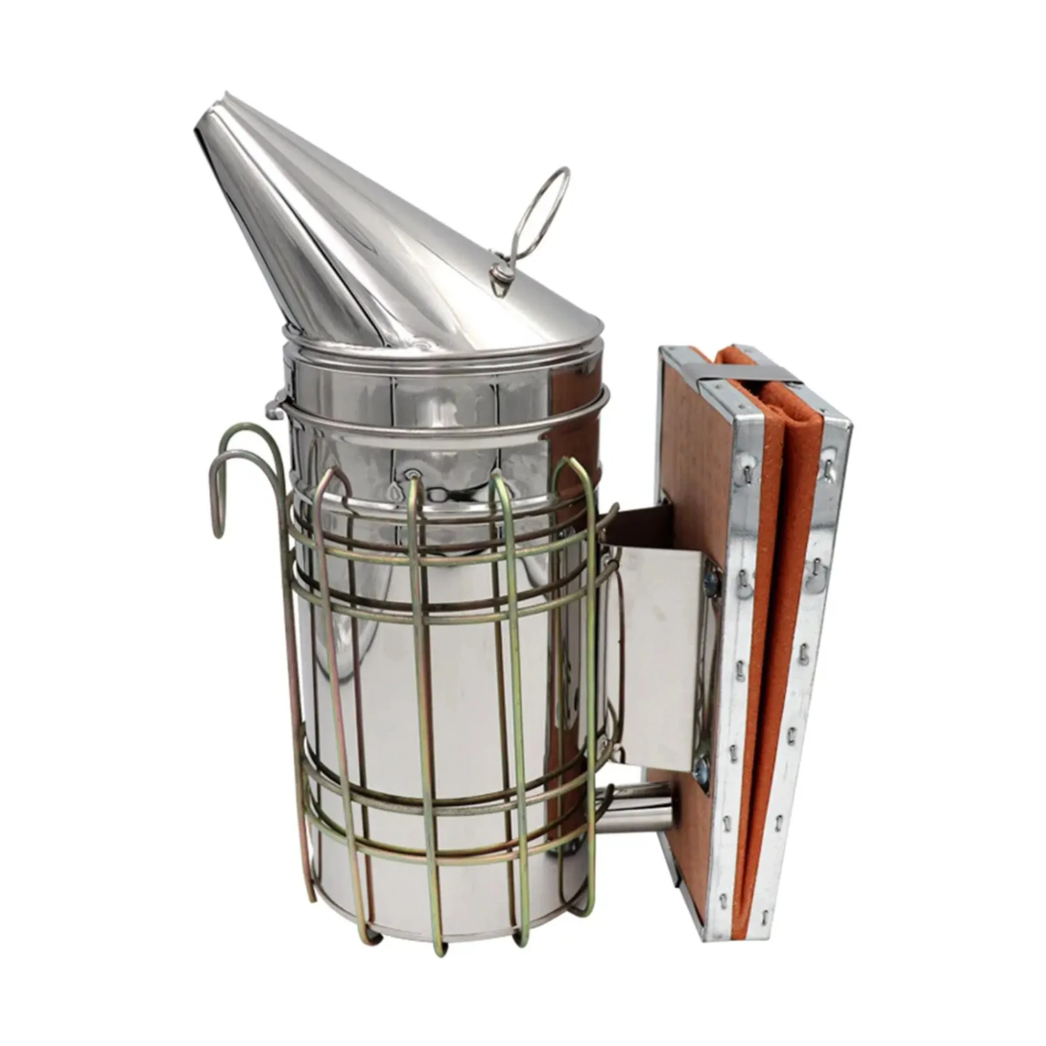 Stainless Steel Bee Smoker with Heat Guard Protection Sprayer for Beekeepers - Durable, Reliable, and Efficient Equipment for Ha