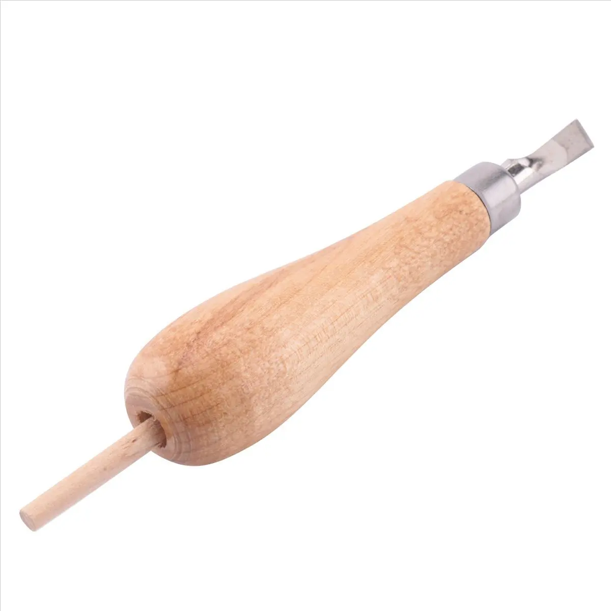 【New User-Coupon!】Lino Block Cutting Rubber Stamp Carving Tools with 5 Blade Wood Handle Printmaking Carving Tools Set