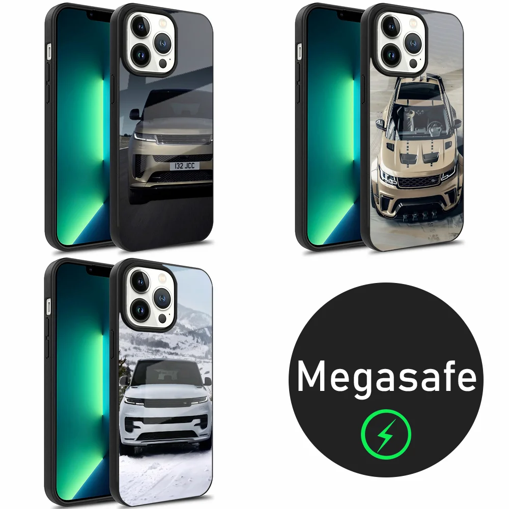 SUV Car R-Range R-Roveres Phone Case For iPhone 16,15,14,13,12,11,Plus,Pro,Max Mini Magsafe Magnetic Wireless Charging