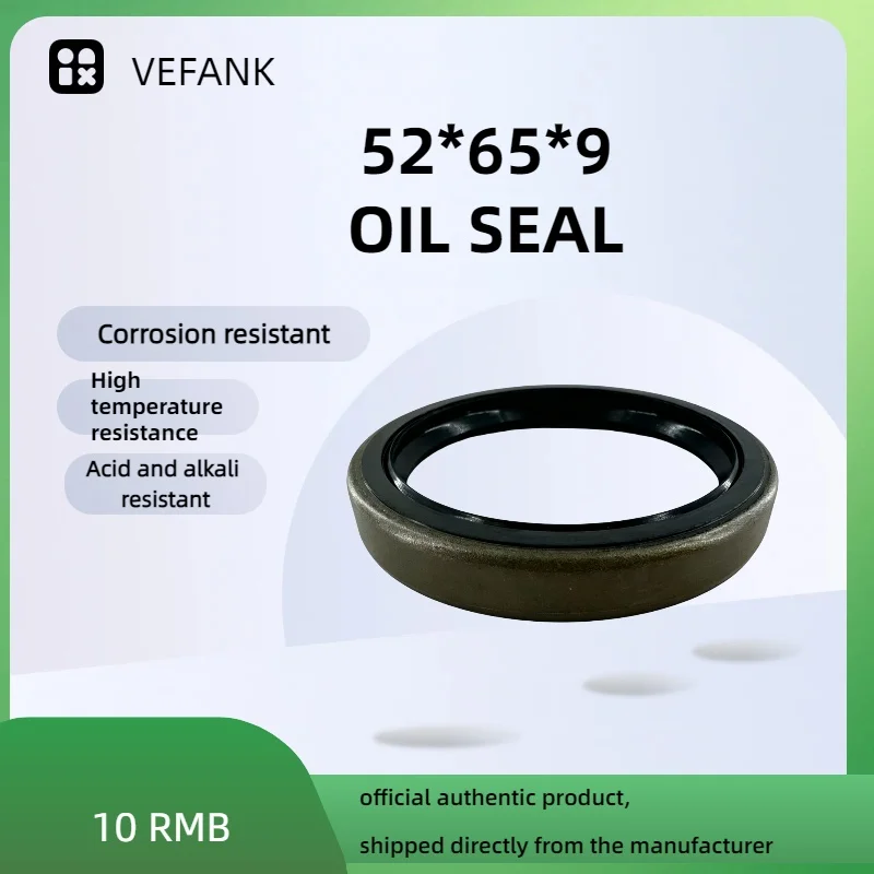 Rear wheel oil seal Tb 52*65*9 90310-52001 90311-52059 ABB013b NBR. Suitable for automotive shaft seals. Factory direct sales.