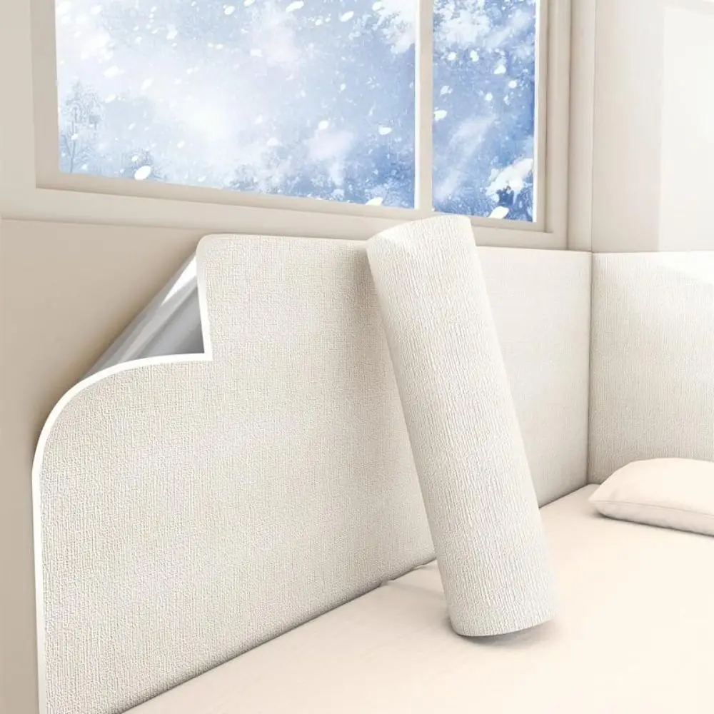 50x300cm Self-adhesive Wall Stickers Thick Moisture-proof Sound Insulation Wallpaper Waterproof Removable