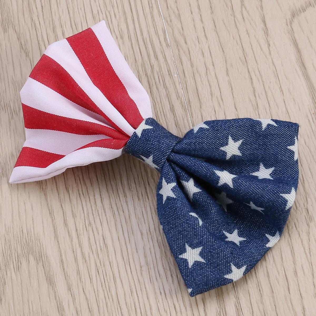 

Hairpin Patriotic Hairclip Flag Accessories Clips for Girls Bow Tie Hairbow