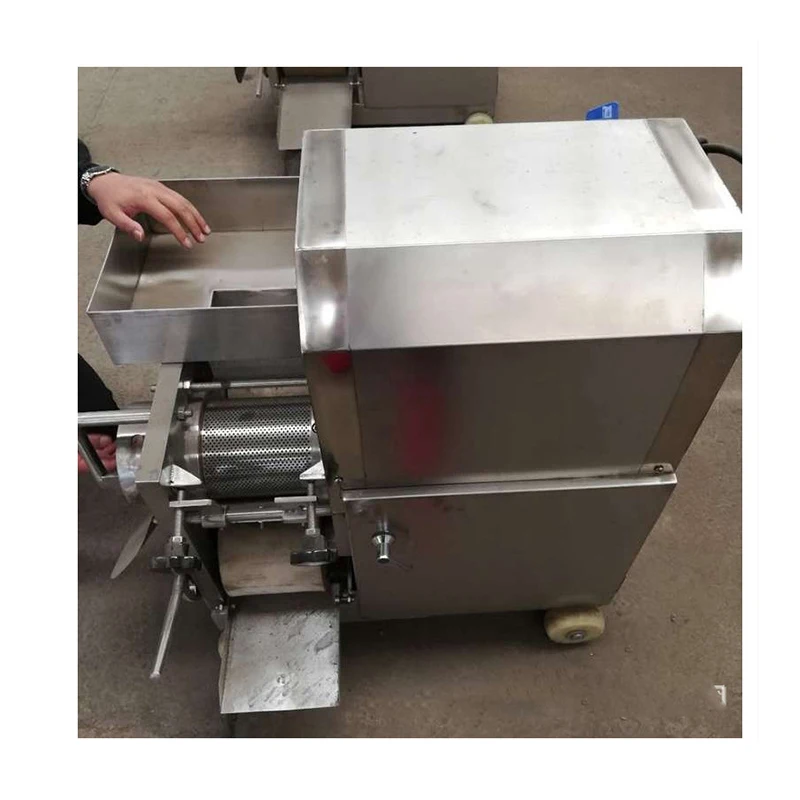 # L Full Automatic Fish Meat Bone Separation Meat Commercial Shrimp Bone  Peeling Fish Bone Machine m