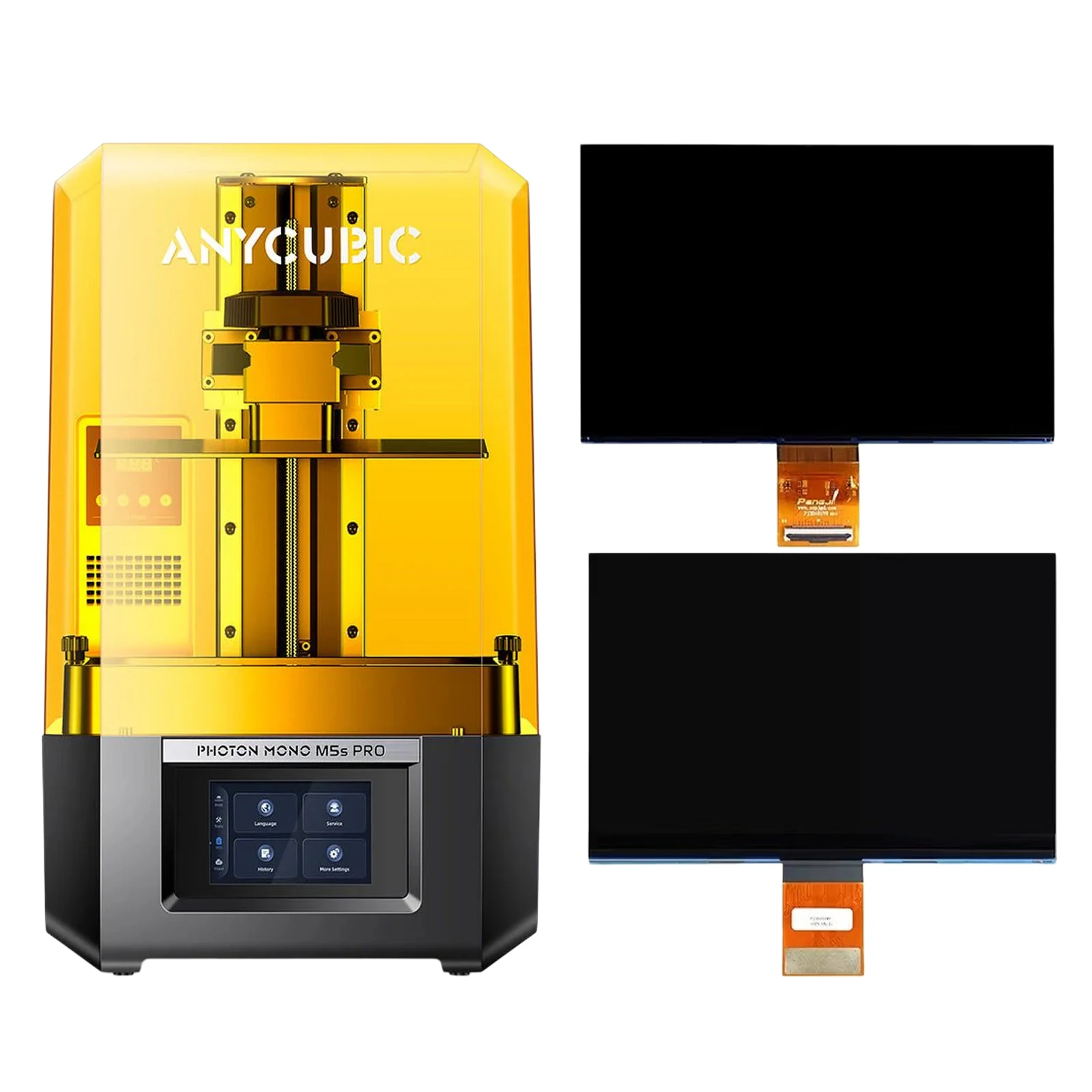 Замена ЖК-экрана 10,1 дюйма 14K для Anycubic Photon Mono M5s Pro, Photon Mono M7 Pro, Photon Mono M7