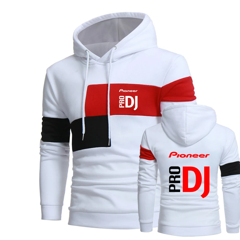 Men's Hoodie Put Together Pioneer Pro DJ Printed Customizable Logo British Style Sweatshirt Men Spring Autumn Best-selling