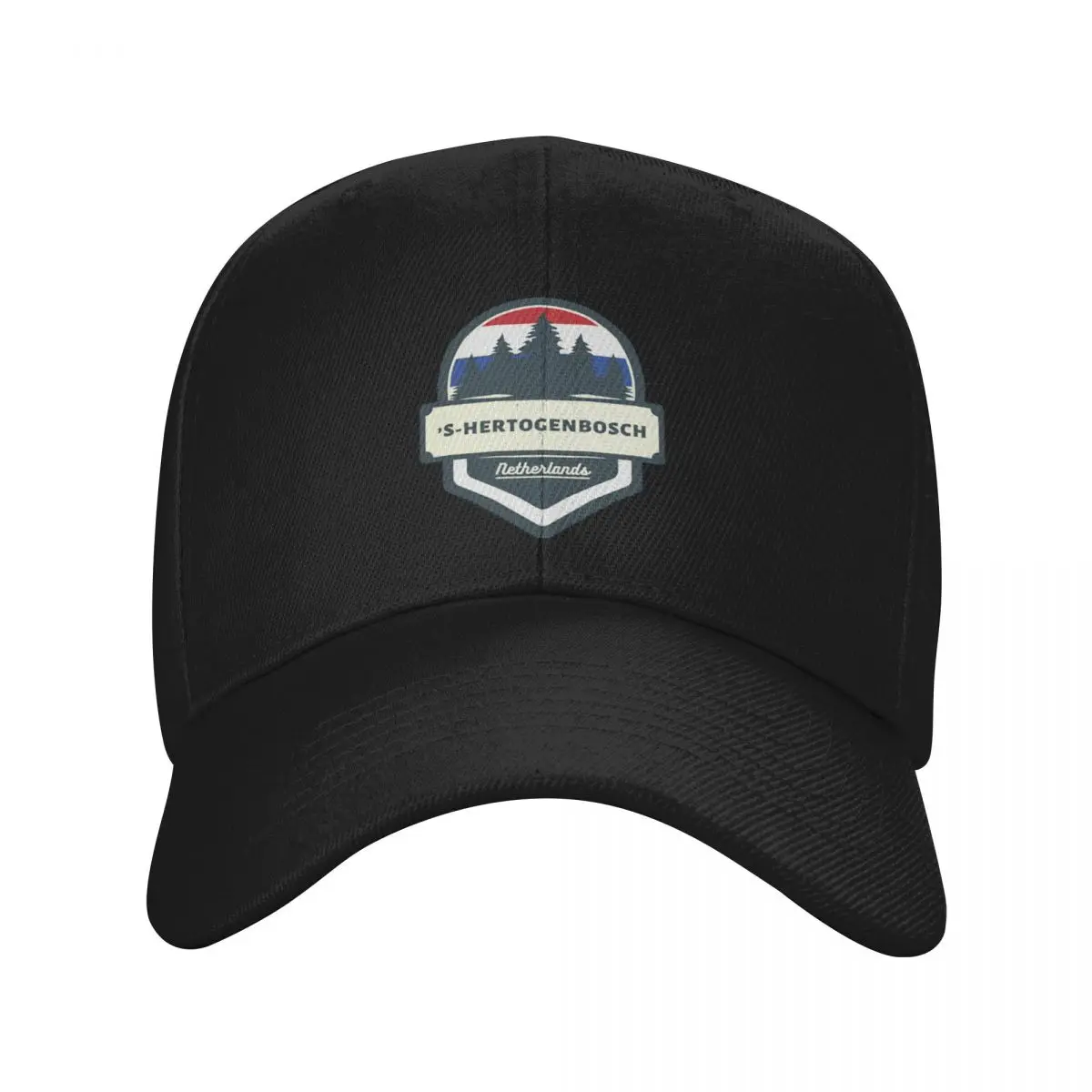 Fashion S-Hertogenbosch Netherlands Retro Vintage Badge baseball cap Fine Workmanship Luxury Woman Hat