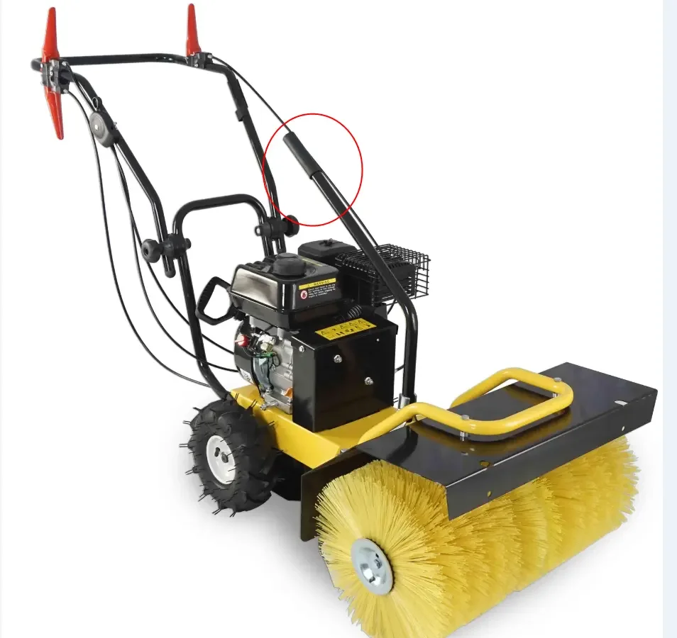 

Multifunctional Enclosed Cockpit Ride-on Snowplow with Snow Sweeper and Motor Pump Engine Gear Core