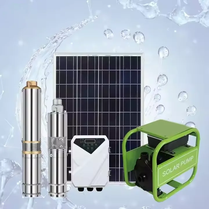 Durable High-Efficiency Solar Water Pump for Irrigation Systems Long-Lasting Submersible Pump Fuel Solar Power Application