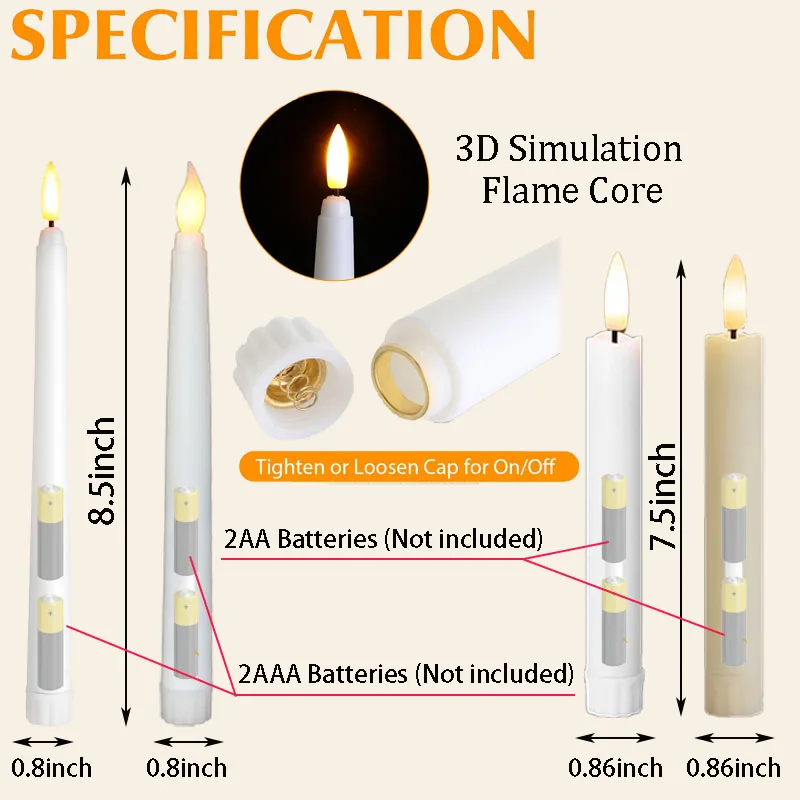 12-300 قطعة LED عديمة اللهب تفتق الشموع بطارية تعمل الشموع الخفقان لعيد الميلاد ديكور المنزل الزفاف
