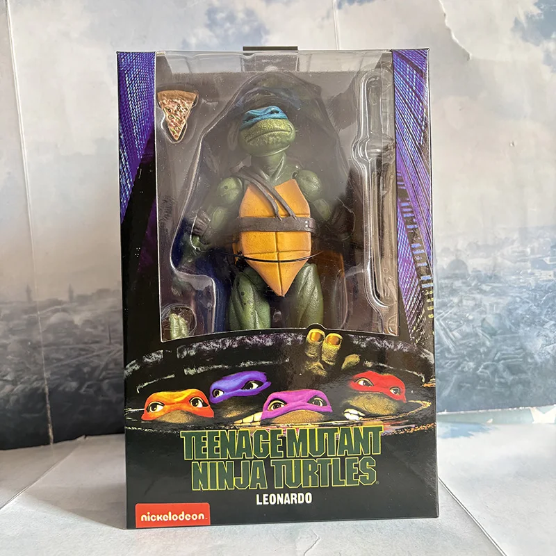 1990 Movie NECA Mutant Ninja Turtles Action Figure Raphael Donatello Michelangelo Leonardo Shredder Krang Figures Toys - view 2