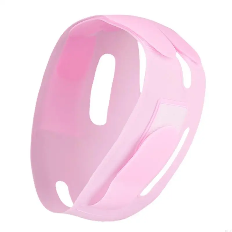 D0ue Correa adelgazamiento reutilizable, máscara línea V, cinta elevación parches barbilla