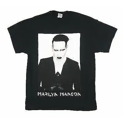 Men'S Marilyn Manson Proper Hell Not World 2015 Tour Jpn Uk T Shirt Xxx Large