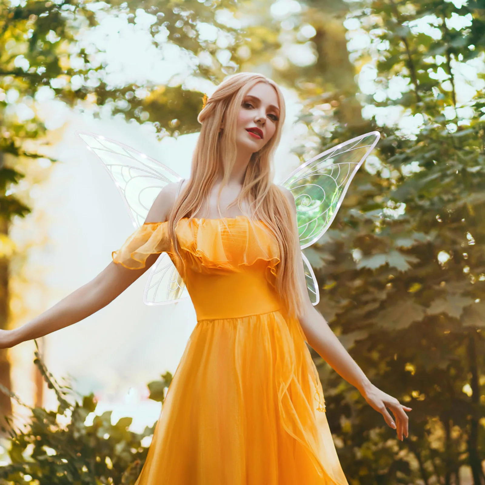 

1Pcs Fairy Wing with Light Decorative Butterfly Wings for Children and Adult Costume Events
