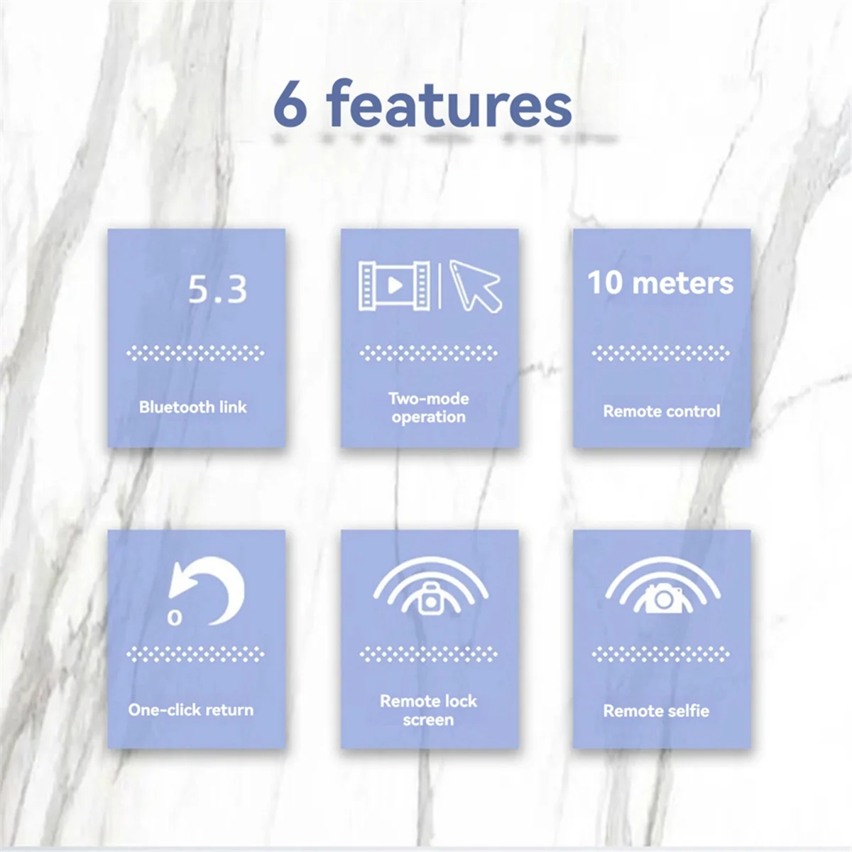 Wireless Bluetooth Remote Controller Mobile Phone Selfie Controller Ring Mobile Phone Remote Controller Black