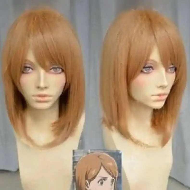 Attack on Titan Petra Ral Golden Short Brown Lolita Cosplay Party Wig