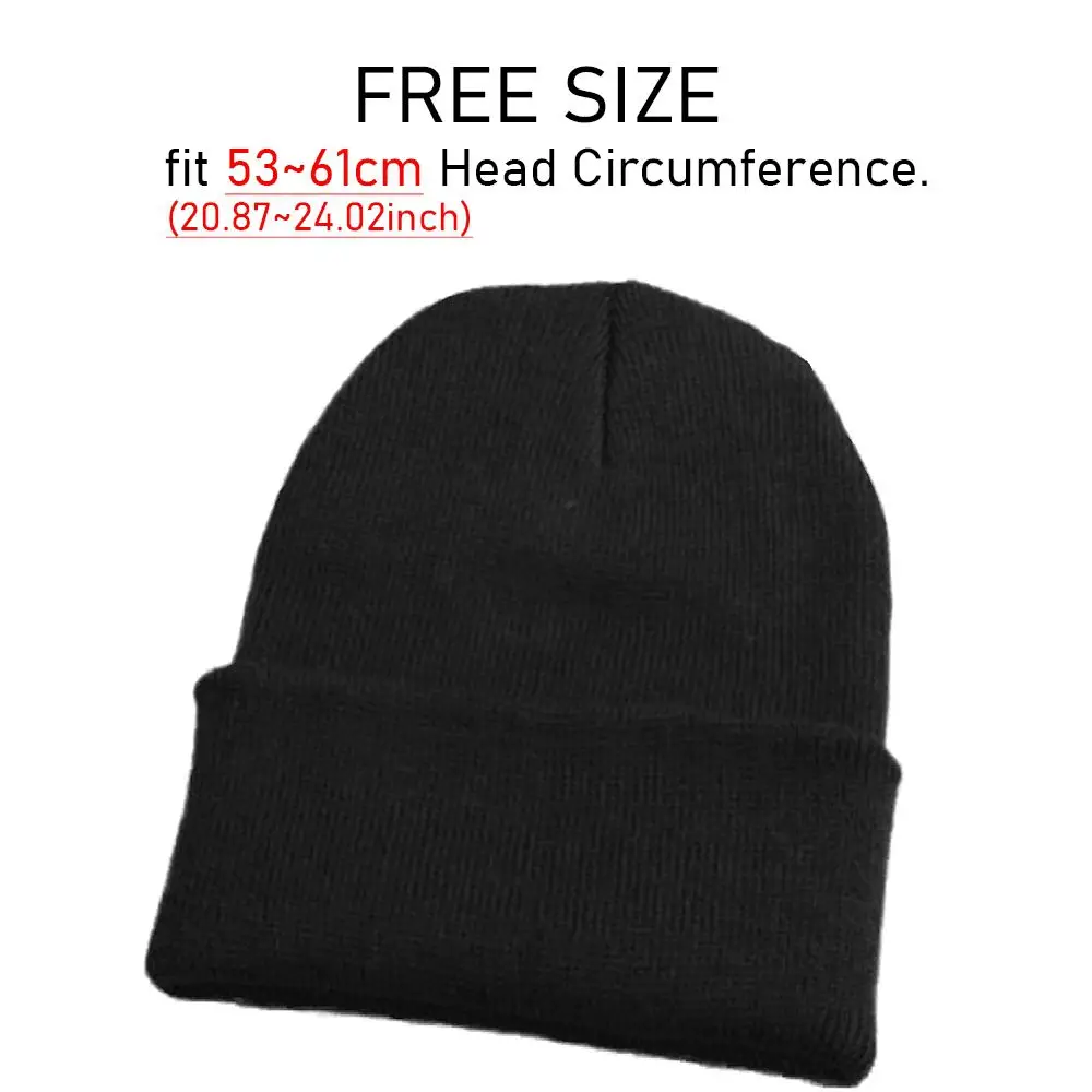 18 Colors Solid Cute Ladies Casual Cap Female Beanie Caps Knitted Beanies Warmer Bonnet Winter Autumn Hats