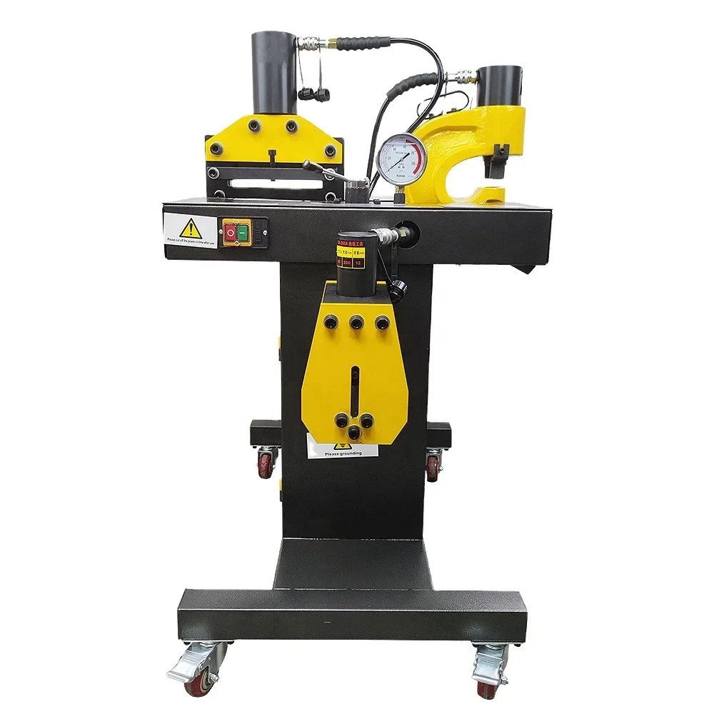 Bus 3in1 processing bending cutting punch DHY-200