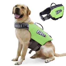 Freeship Big Dog Life Jacket Dog Swim Supplies Pet Swimwear Clothes Vest Float Coat Swim Clothes for Small Medium Large Dog