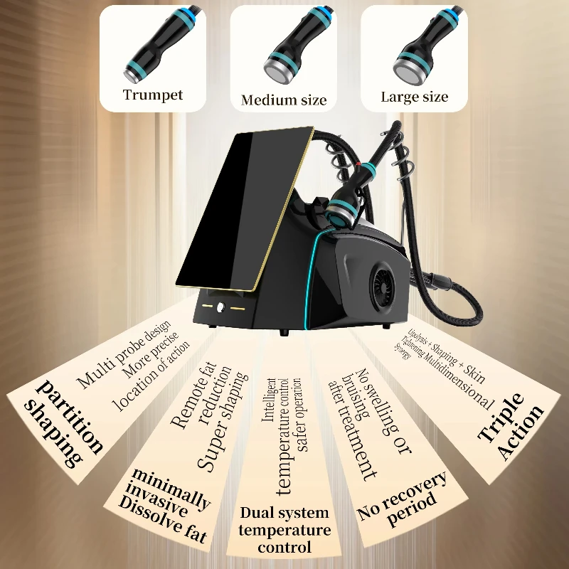Portable Coolwaves RF Radiofrequency 2.45 GHz Slimming Body Sculpt & Face Body Tightening Cellulite Reduction Desktop Machine