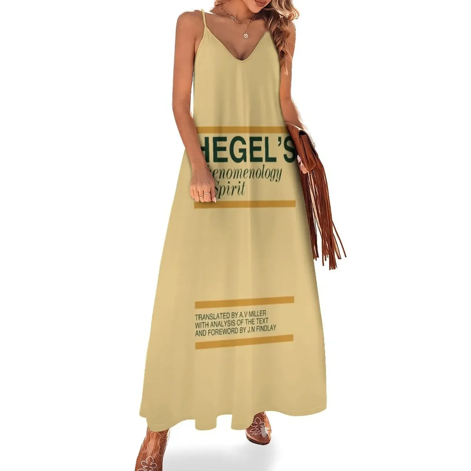 Hegel's Phenomenology of Spirit Sleeveless Dress luxury evening dresses for women 2024 ceremony dresses Dress