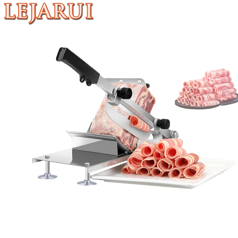 

Commercial Kitchen Manual Herb Gadgets Meat Bone Slicer Machine Household Cutter Lamb Beef Cutting Mutton