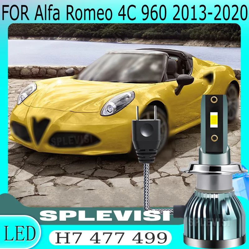 

Long-Term Use No Tools Needed High-Performance Headlamp LED Bulbs For Alfa Romeo 4C 960 2013 2014 2015 2016 2017 2018 2019 2020