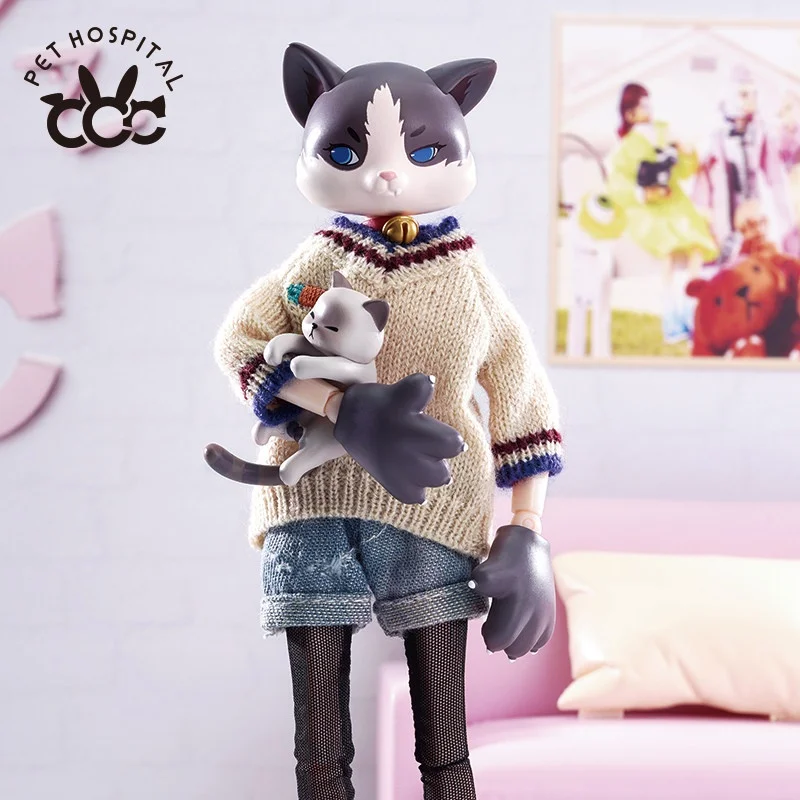 En Stock Come4arts Tide Sense Pet hôpital série aluminium peut aveugle boîte Surprise mystère Kawaii figurine cadeau d'anniversaire jouet