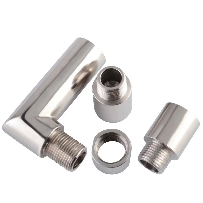 JIAX-espaciador de Sensor de oxígeno, 4 piezas, O2, 90 grados, 02, Bung, extensión en ángulo, KIT M18 X 1,5