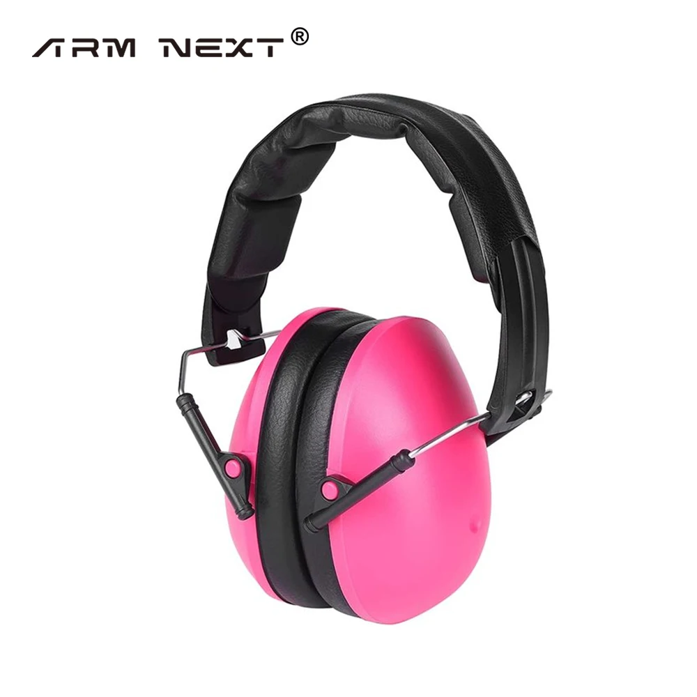 Hearing Protection Noise Cancelling Muffs Foldable Kids Ear Defender Sleeping Soundproof Earmuffs Baby Ear Protector Cover