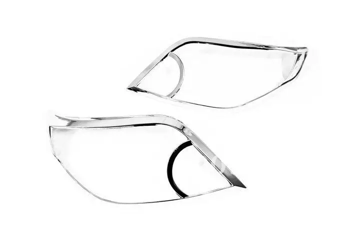 

High Quality Chrome Head Light Cover for Toyota Land Cruiser Prado J150 Free Shipping Brand New