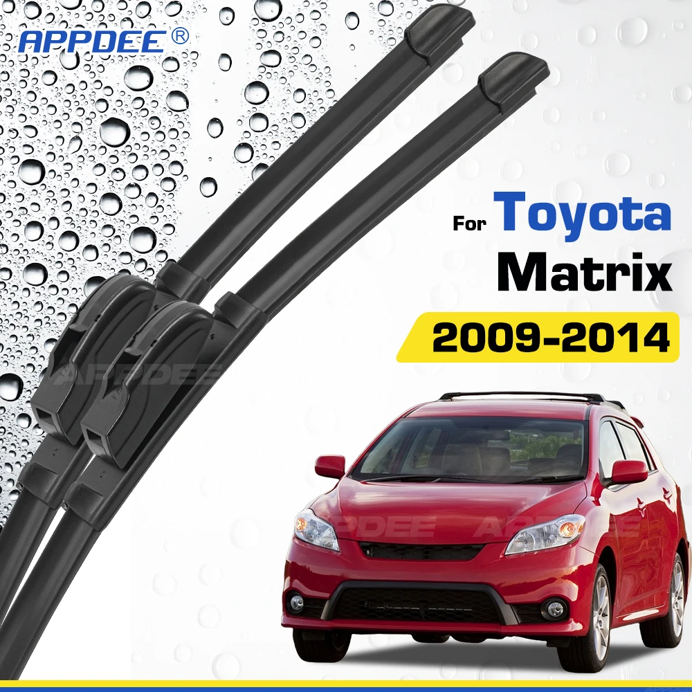 

Комплект щеток переднего стеклоочистителя из силикона и резины для Toyota Matrix E140 2009-2014, щетка для лобового стекла 26 "+ 17"