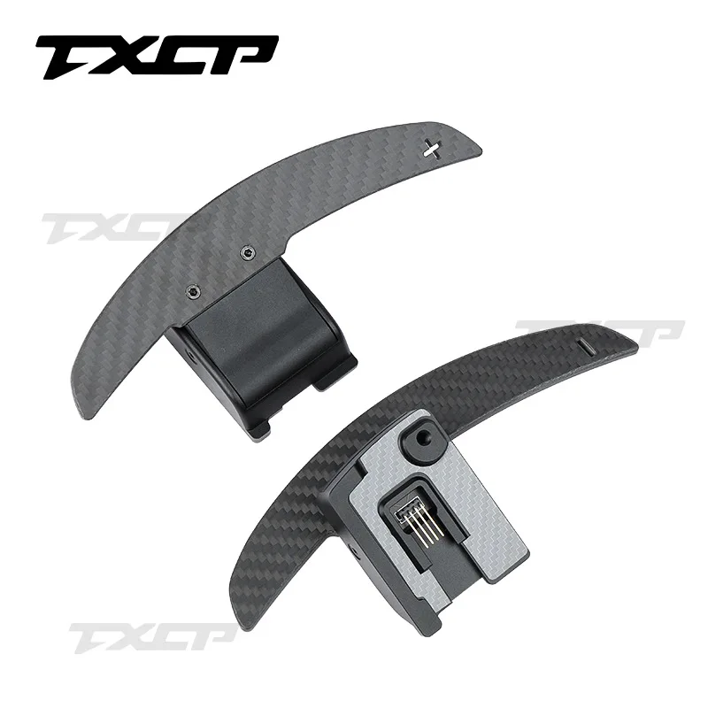

Suitable for Ford 2022-2024 Liema Car Interior Accessories Steering Wheel Carbon Fiber Magnetic Shift Paddles