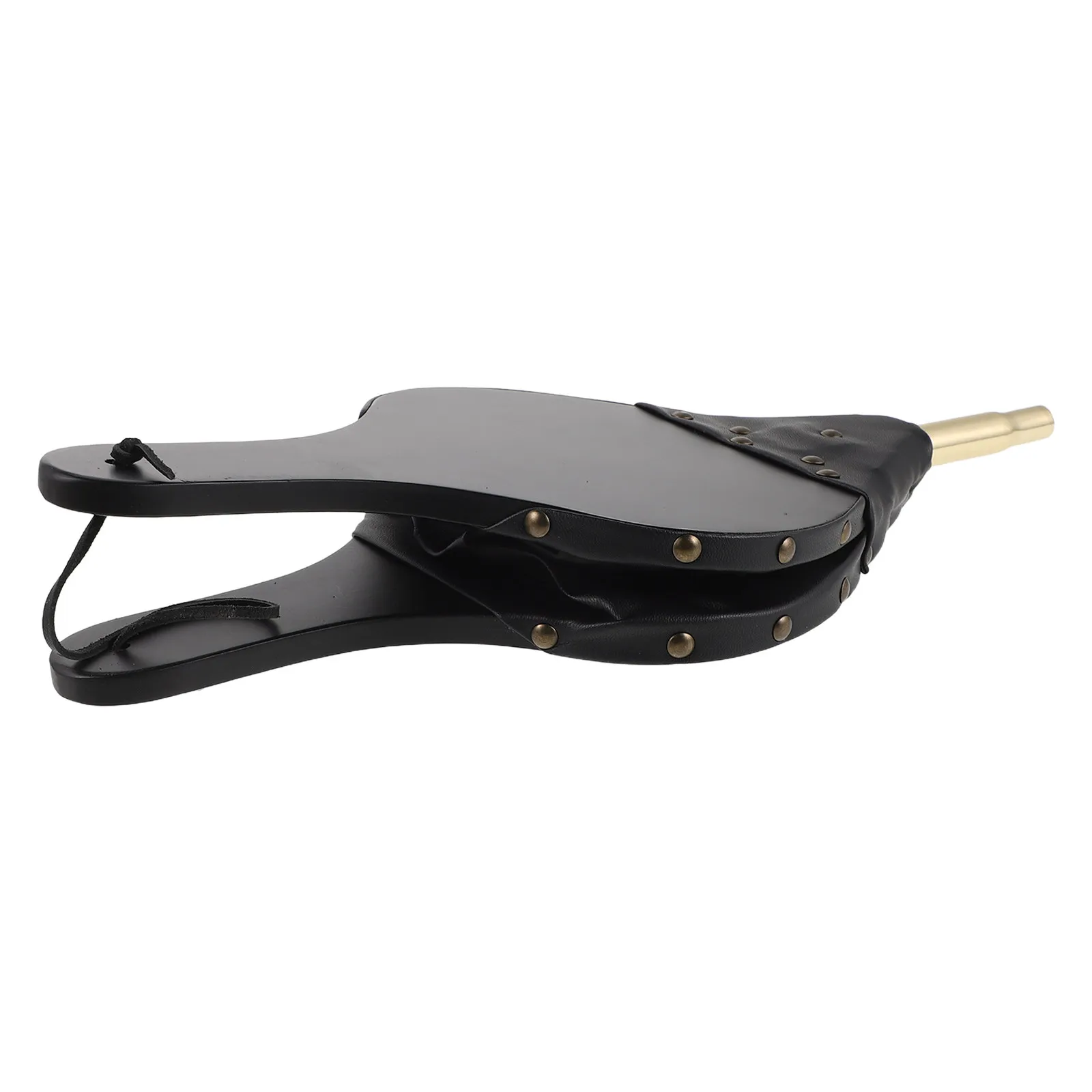 Handheld Manual Fireplace Bellows Wood Frame Metal Air Pump for Fire Pit Stove Log Burner Campfire Bbq Fireplace Air Blower Tool