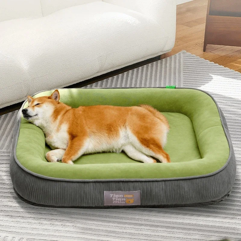 

Pet Kennel Suitable for All Seasons, Removable and Washable. Medium and Small Dogs Keep Warm in Winter, While Dogs Sleep on Mats