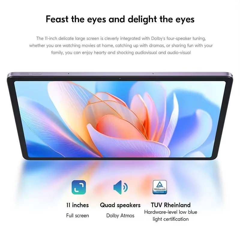 Global Firmware Lenovo Xiaoxin Pad 2024 Tablet 6GB 8GB 128GB 11 "Display Qualcomm Snapdragon 685 GPS WIFI 7040mAh Android Tab