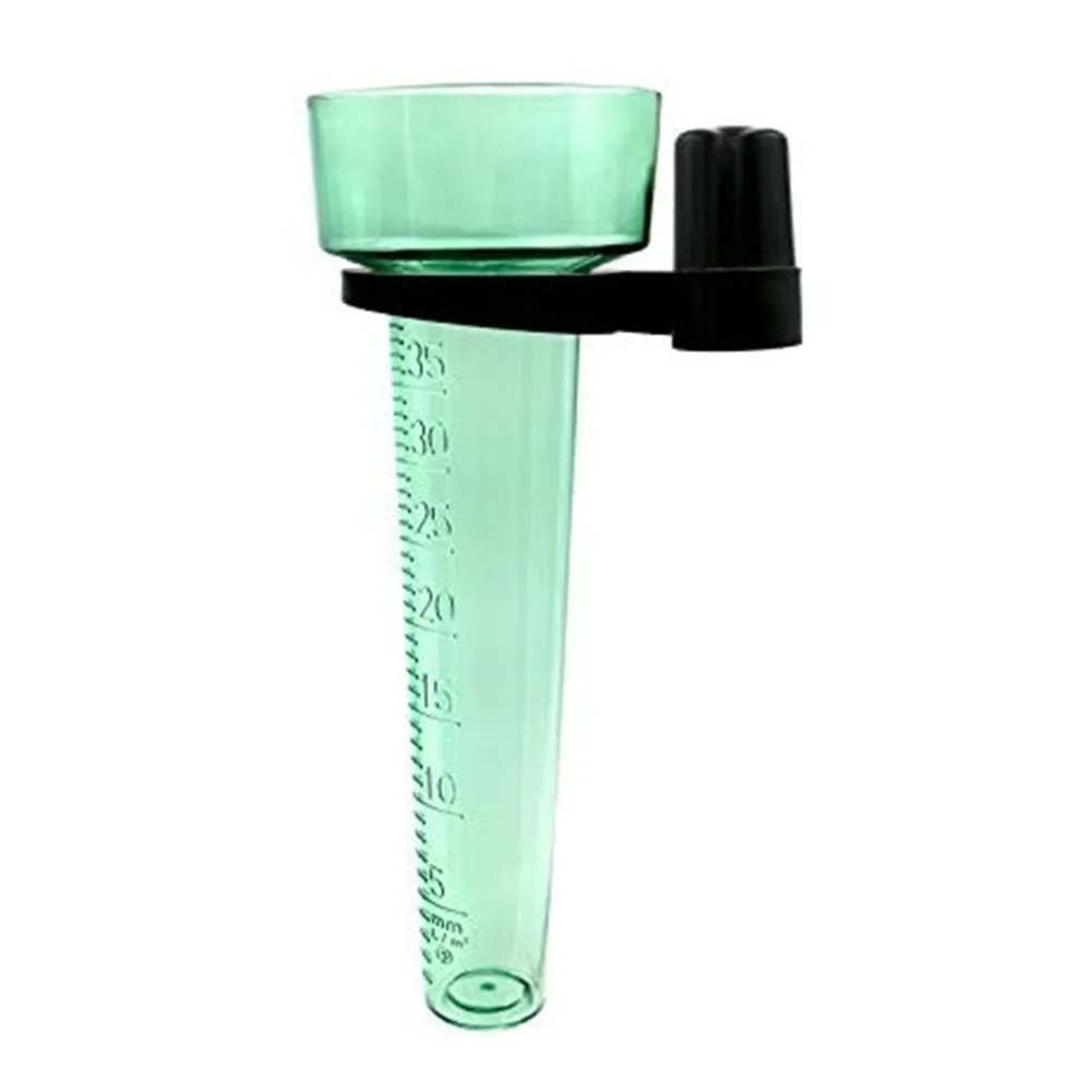 High Quality Brand New Rain Gauge Rain Meter PS Rainwater Rainfall Guage Easy To Carry Garden Outdoor Rain Meter