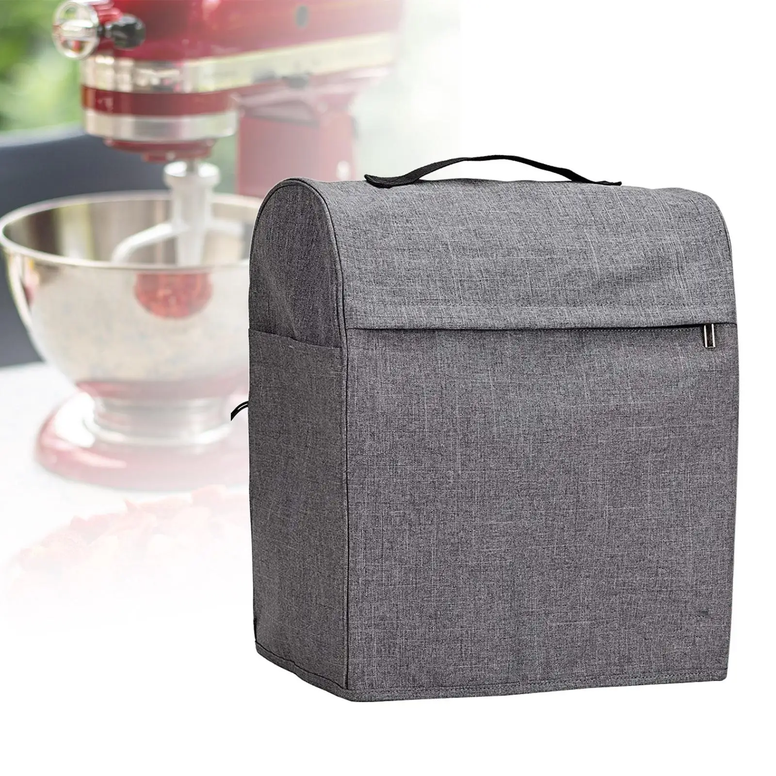 Stand Mixer Cover with Pockets for Attachments Easy to Carry