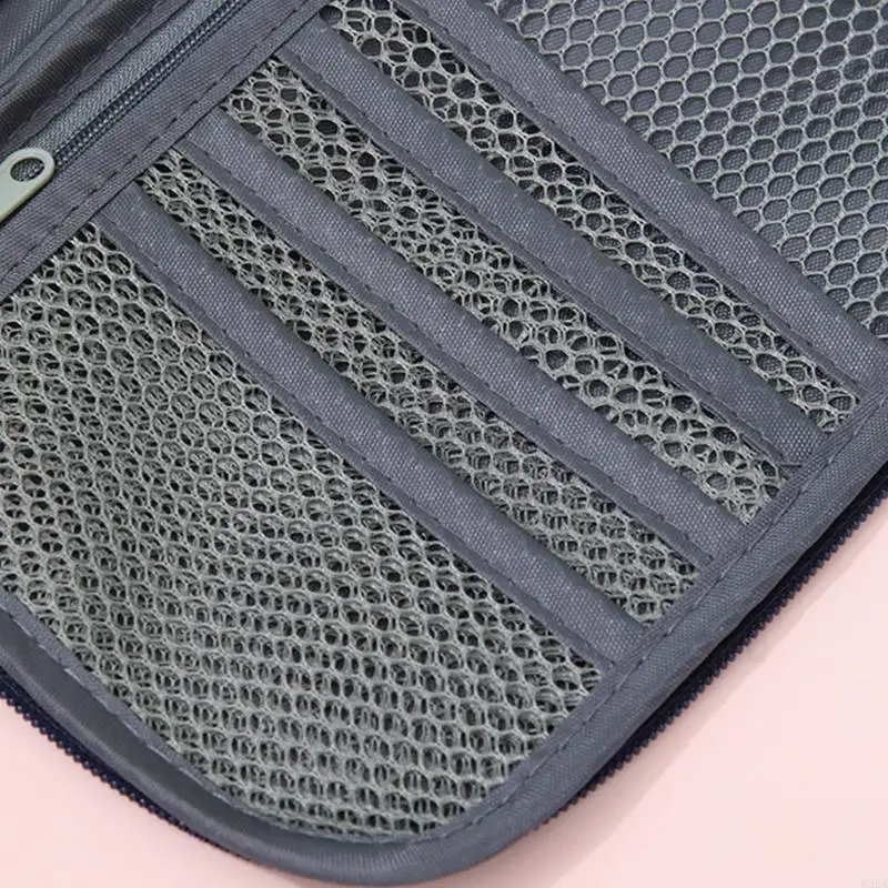 2026 New Compact Travel Document With Mesh Pockets And Ergonomic Design For Efficient Airport Security Checks