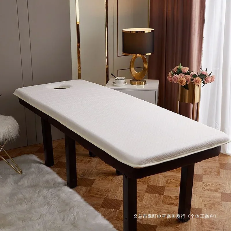 Non-Slip Foldable Latex Beauty Bed Sponge Pad Massage Cushion Salon Quality Beauty Mattress for Comfortable Treatments
