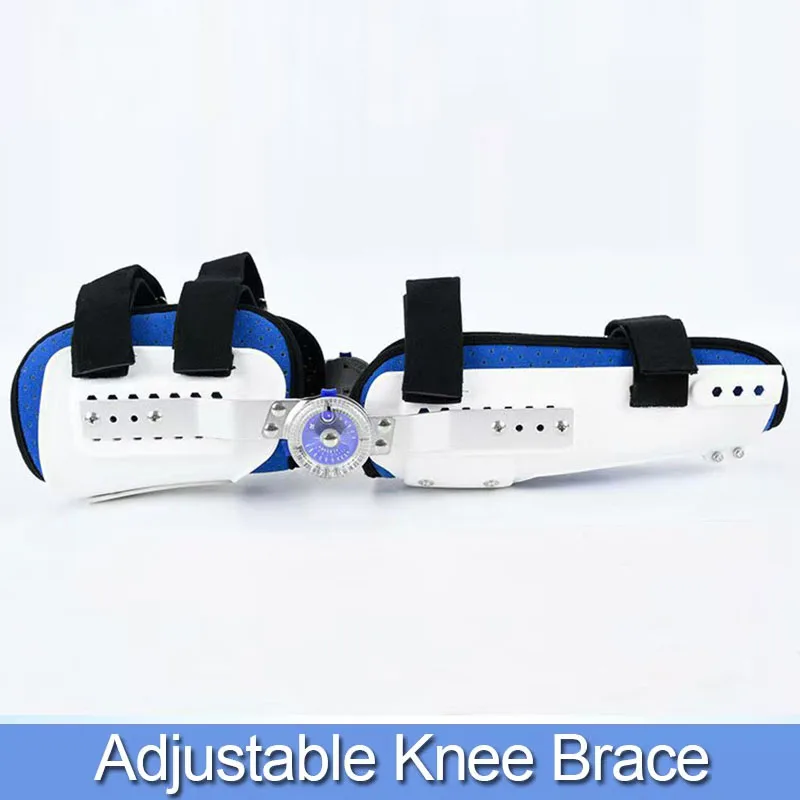 

Adjustable Hinged Knee Orthosis Support-Lower Limbs Brace-Knee Fracture Protector Immobilizer Brce