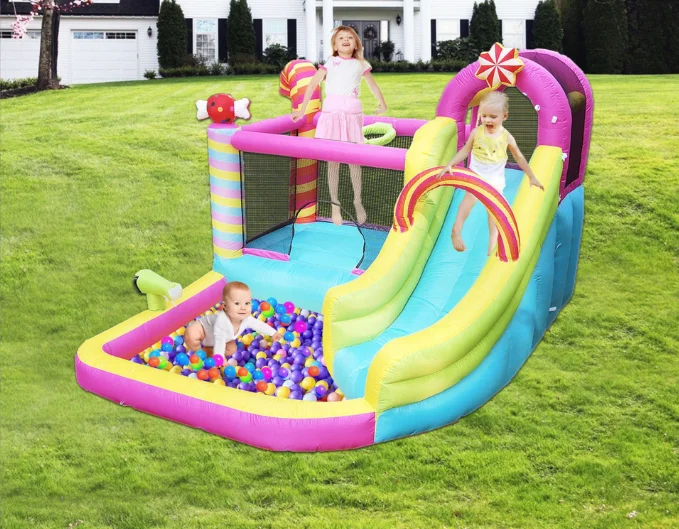 Commercial bounce house inflatables water slide blow up water slide inflatable jumping castle blower inflatable