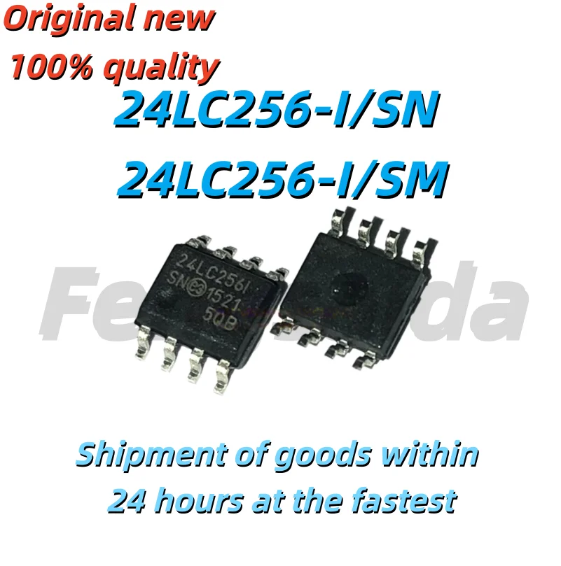 (10 Pieces)100% 새로운 24LC256-I/SN 24LC256-I/SM 24LC256 24LC256-I 24LC256I 24LC256ISN 24LC256ISM sop-8 칩셋