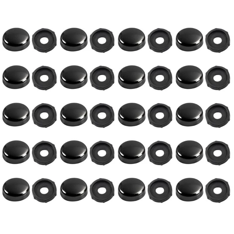 

Pack of 20 Multipurpose Decorative Hat Covers for Glass Screws Portable Accessory for Modern and Elegant Look Styles