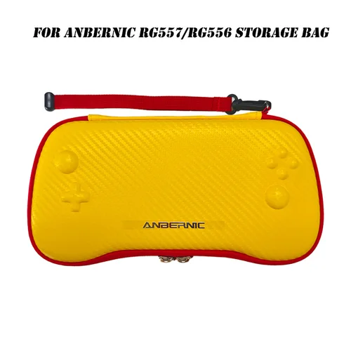 ANBERNIC RG557 RG556 bolsa protectora portátil de viaje, bolso de almacenamiento anticaída a prueba de polvo, estuche grande antiarañazos