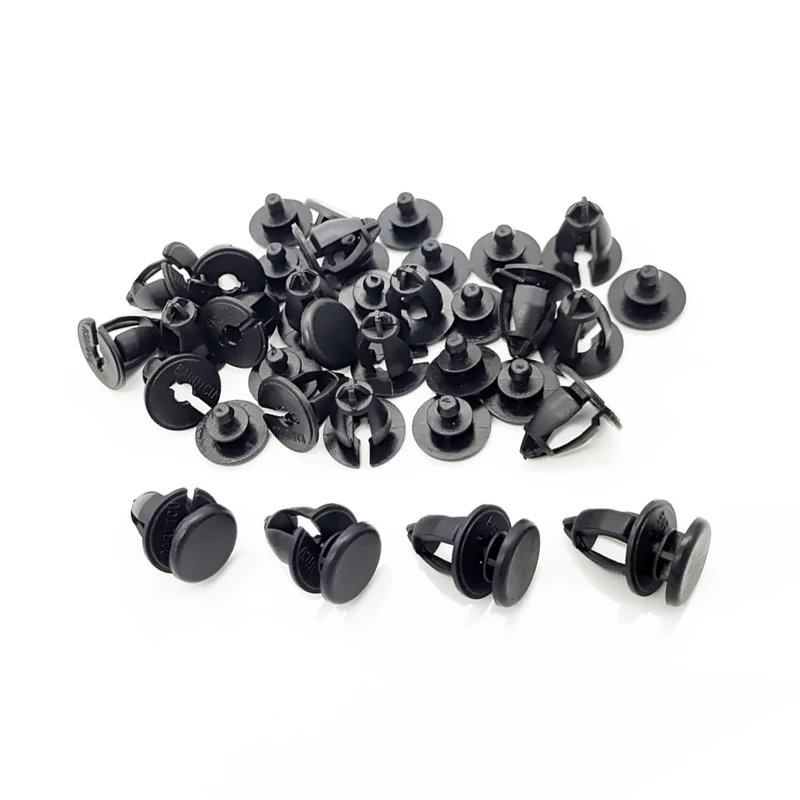 20Pcs for Opel Vauxhall Vivaro Plastics Clip for Renault Clio Kangoo Trafic Interior Door Panel Trim Clips Car Accessories