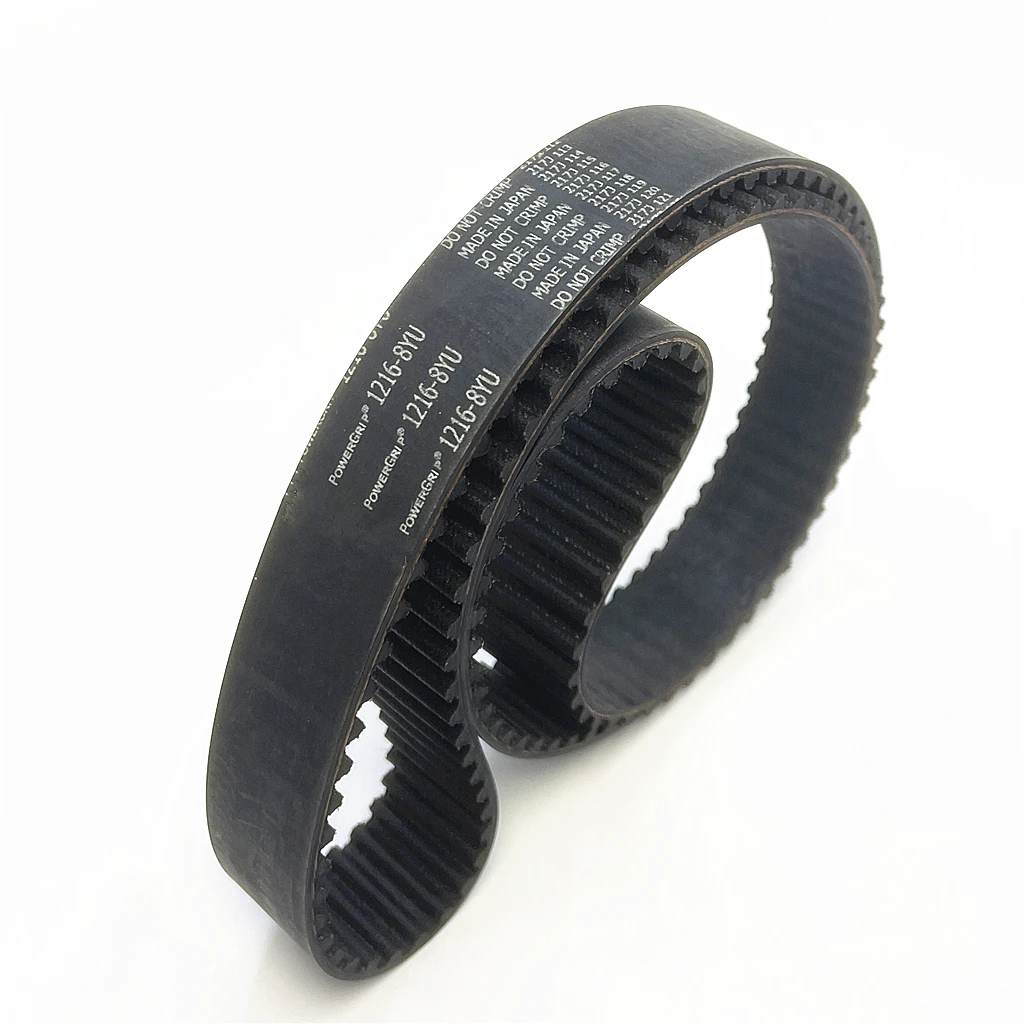 PowerGrip 1216-8YU 152 Zähne Bogenzahn-Zahnriemen für 3D-Drucker, Graviermaschine, CNC-Drehmaschine, Roboter-Spindelgenerator-Antriebsriemen – Detail 2