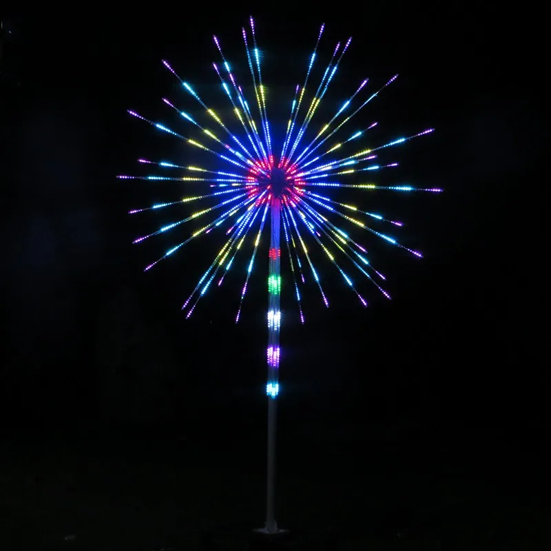 LED Fireworks Light Christmas Xmas Tree Lamp 3m Height 23 Branches Waterproof IP65 Outdoor Usage Christmas Party Garden Lighting