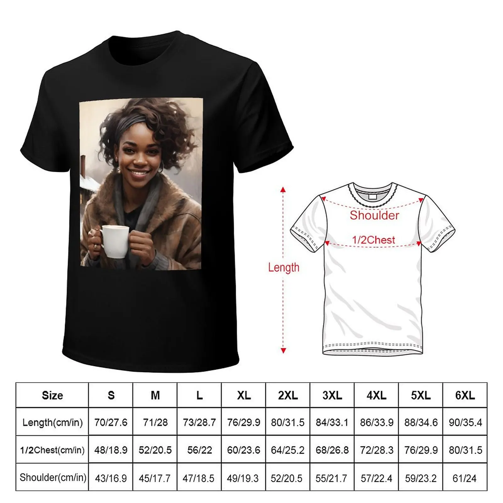 Winter Blend T-Shirt graphics plain customs design your own Men's cotton t-shirt