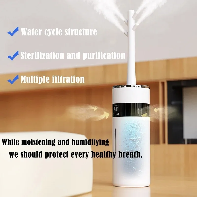 Remote Control Humidifier Humidifier Home Cool Mist Ultrasonic Humidifiers Large Aromatherapy Mist Home Appliances
